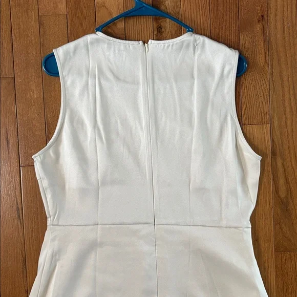 Rihoas Apricot Splicing Pleated Mini Dress Size Large - Picture 11 of 11